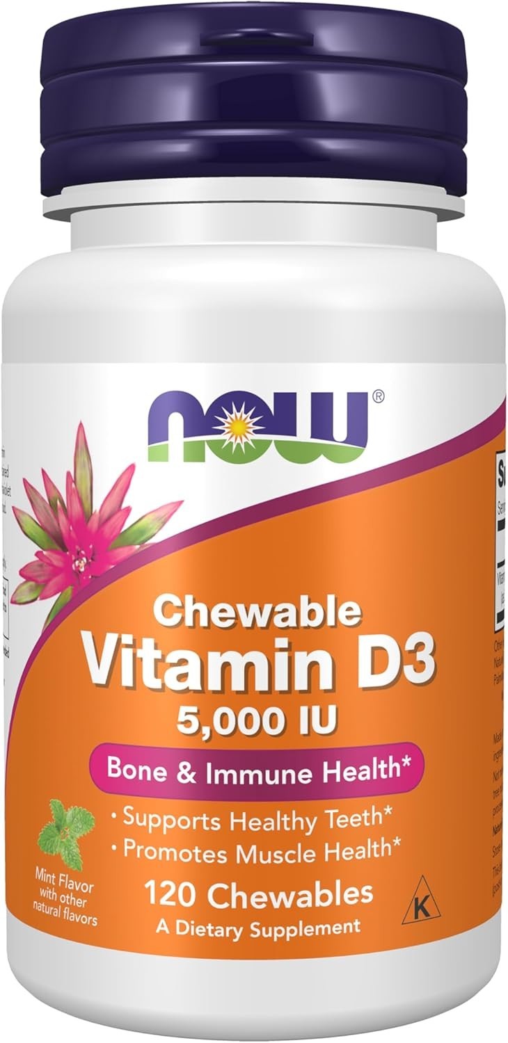 x2 Vitamin D-3 5000 IU Chewables