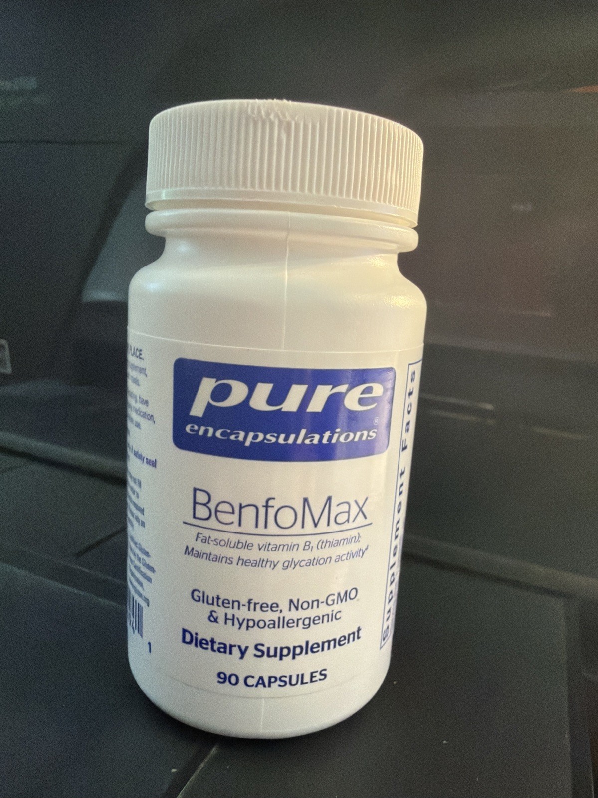 Pure Encapsulations BenfoMax 200mg,, 90 capsules Exp 02/2028