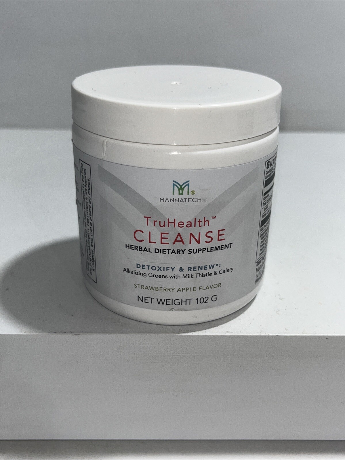 TruHealth Herbal Cleanse, Detox & Renew Sealed, 102g, Slightly Damaged Outer