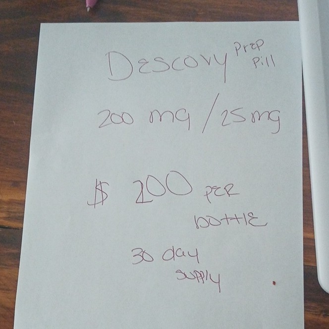Prep Pill 30 Day Supply