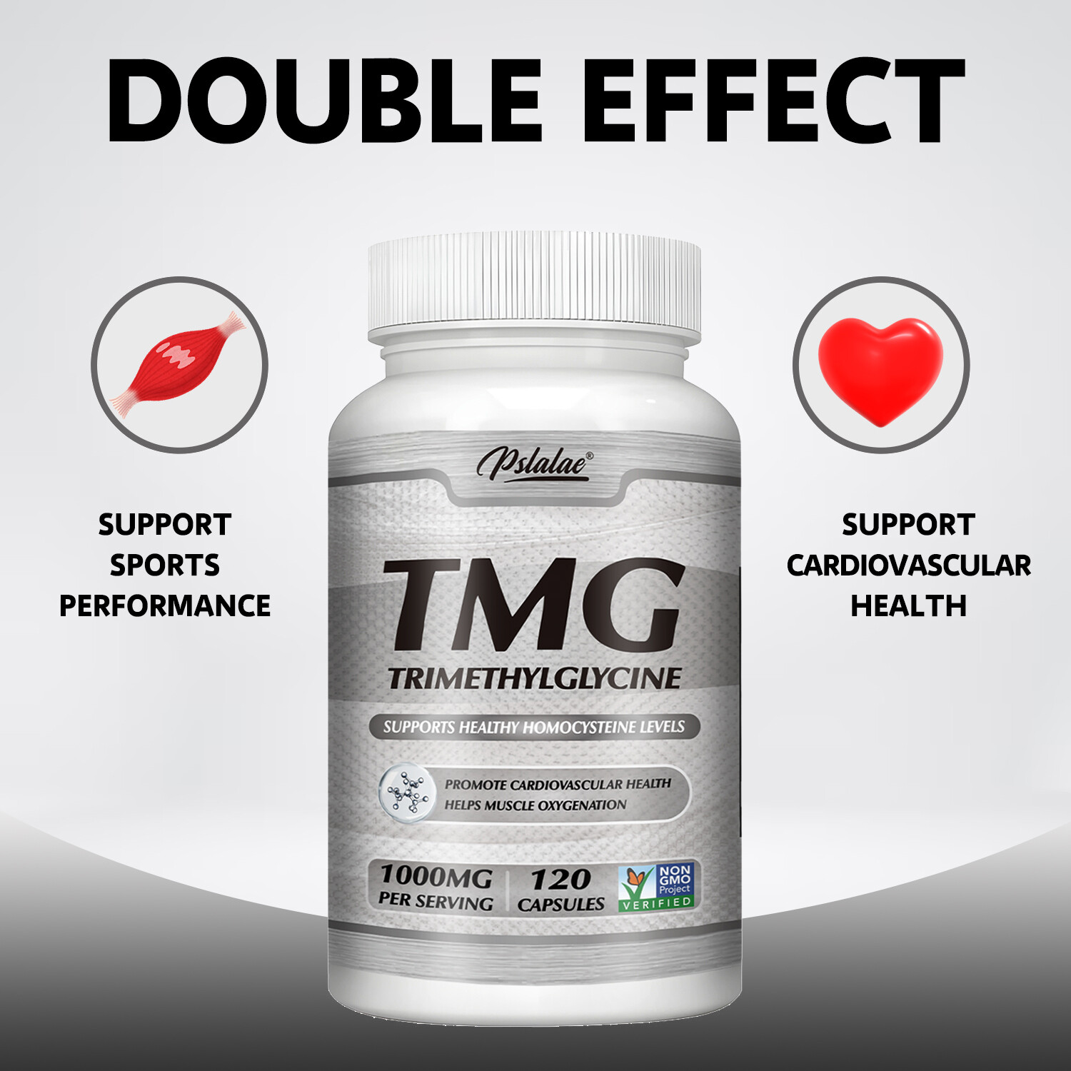TMG Trimethylglycine 1000mg-Betaine Anhydrous – Liver Support,Digestive Support