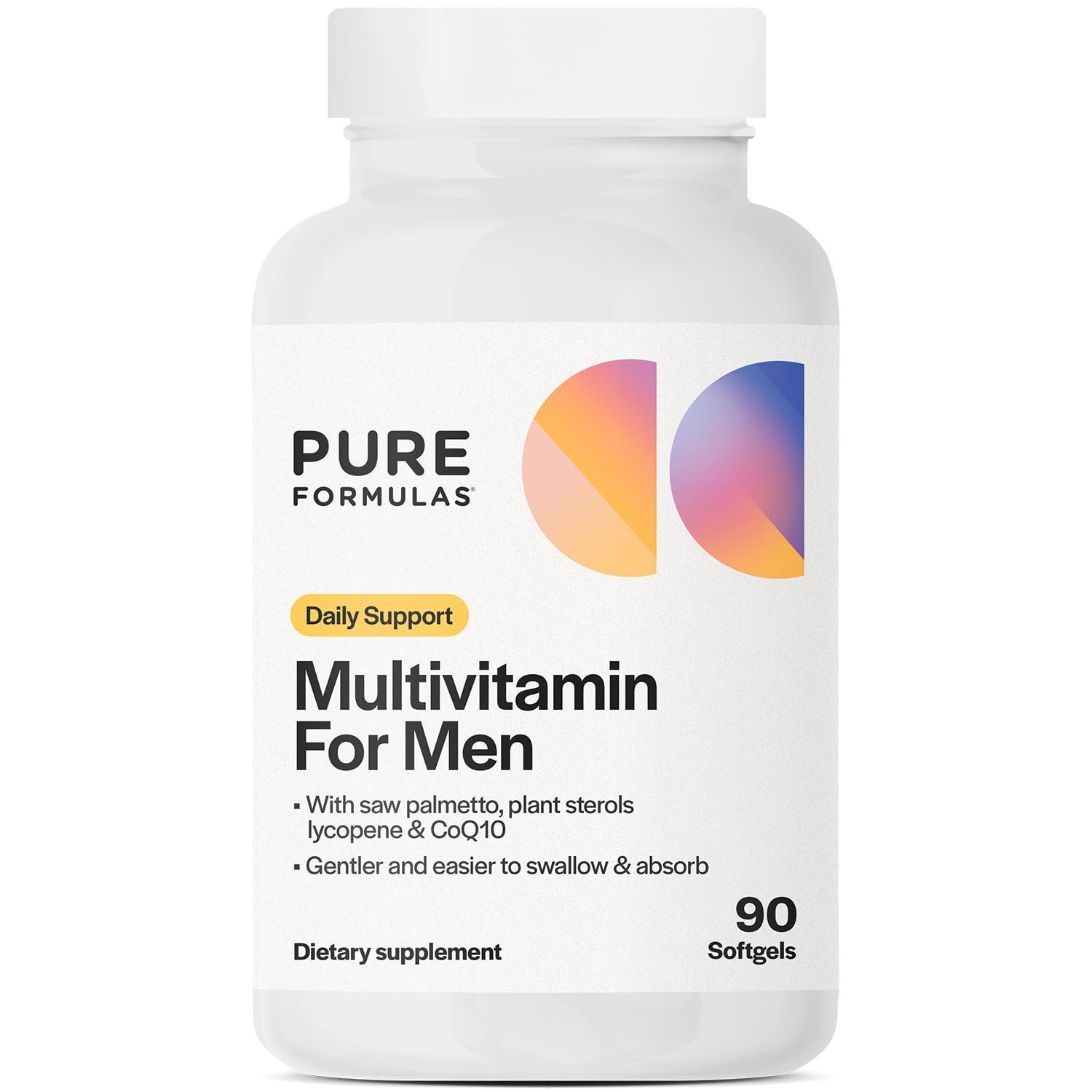 PureFormulas Multivitamin for Men – 90 Softgels