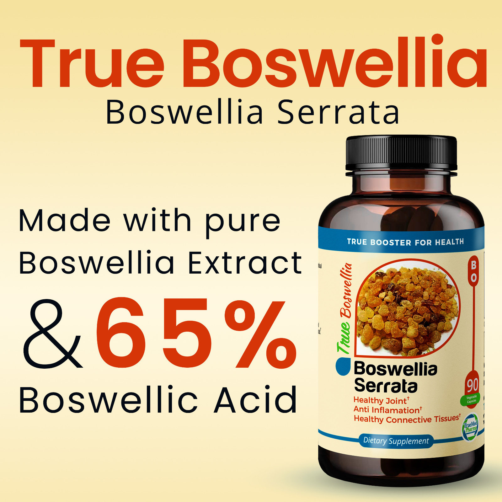 TrueMed- Boswellia Serrata Extract /Healthy Joints and Cartilage Function