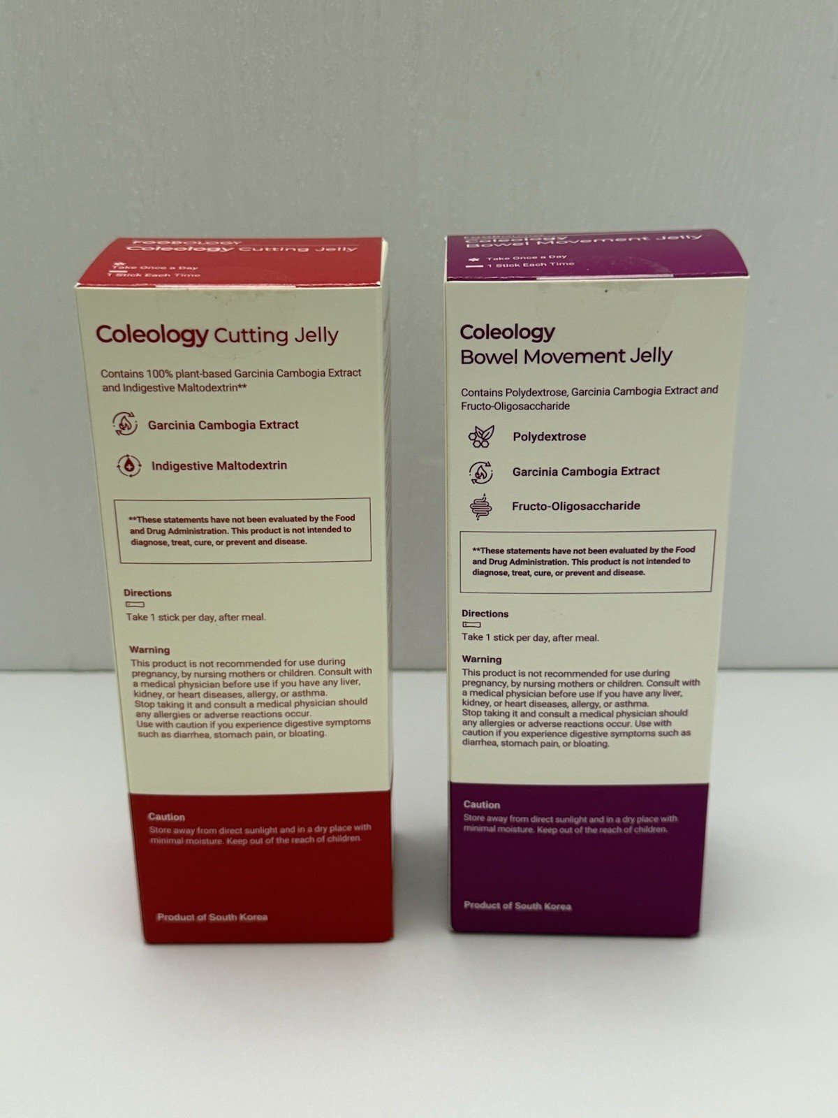 FOODOLOGY Burn & Balance Set Coleology Cutting Jelly + Bowel Movement 20 Sticks