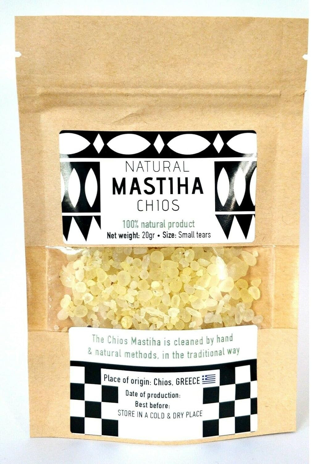 Chios Mastiha Tears Gum Greek 100% Natural Mastic Packs from Mastic Growers
