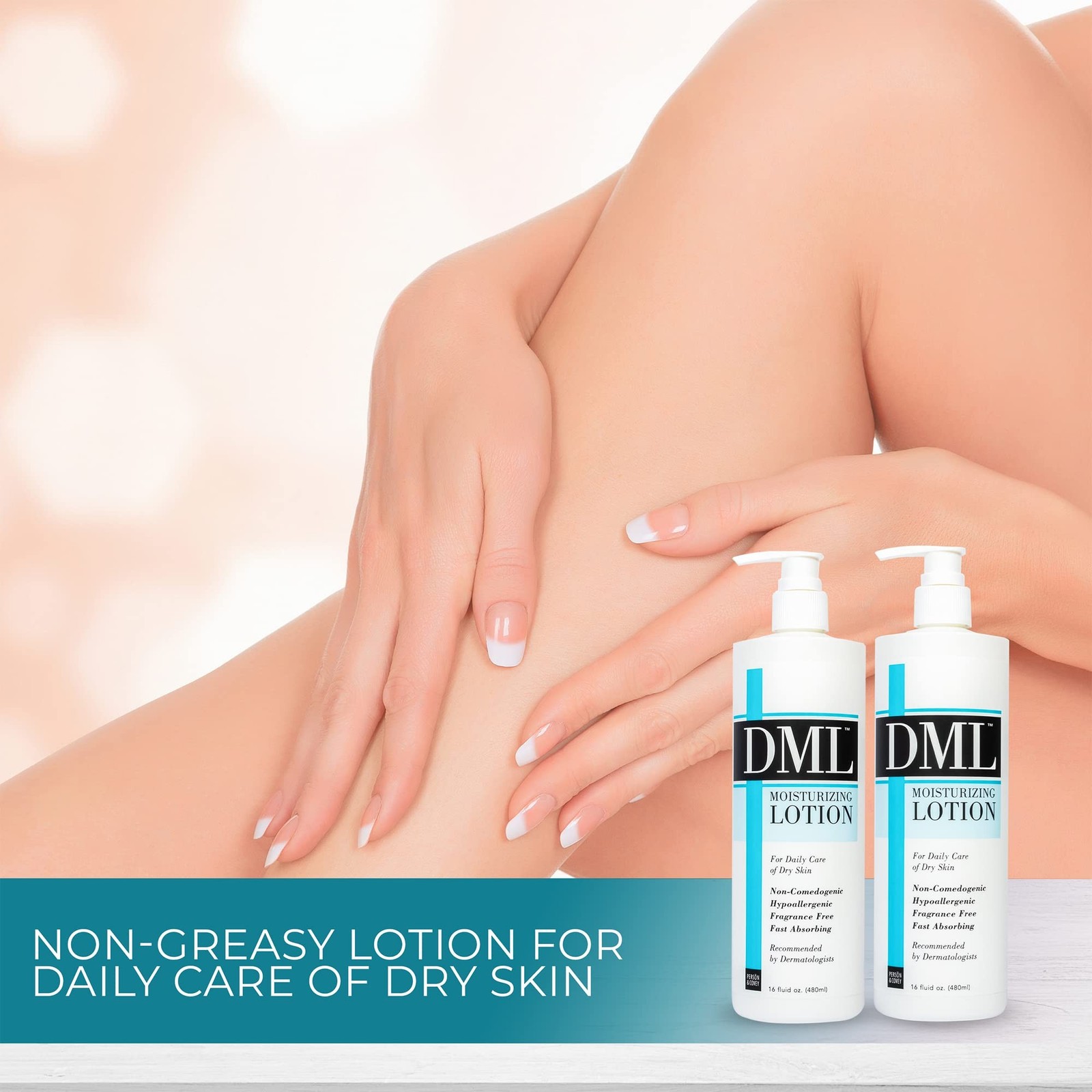 DML Moisturizing Lotion- Hydrating Hand and Body Moisturizer / Hypoallergenic…