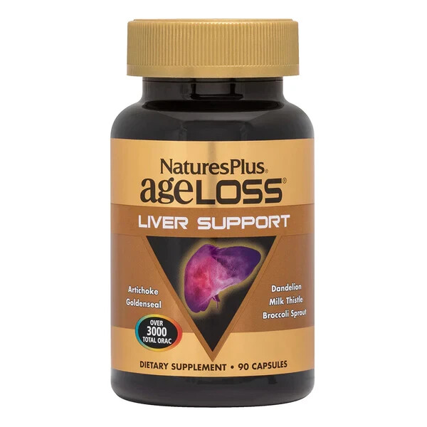 NATURE’S PLUS Ageloss Liver Support – 90 Capsules