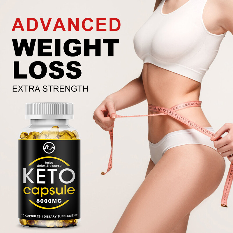 Keto Weight Loss Gummies,Fat Burner,Appetite Suppressant Supplement 60 Capsules