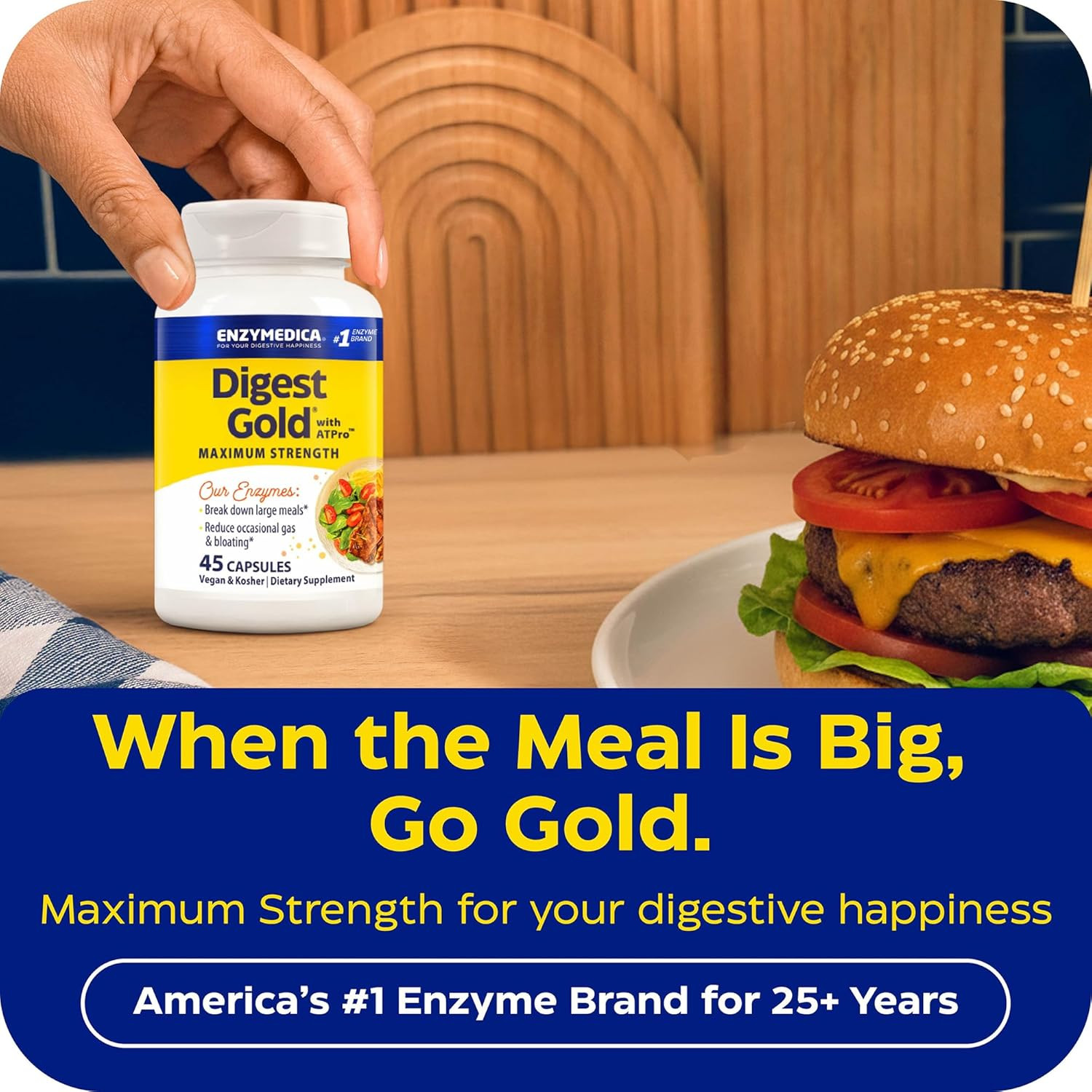 Enzymedica, Digest Gold, 45 Veggie Capsules