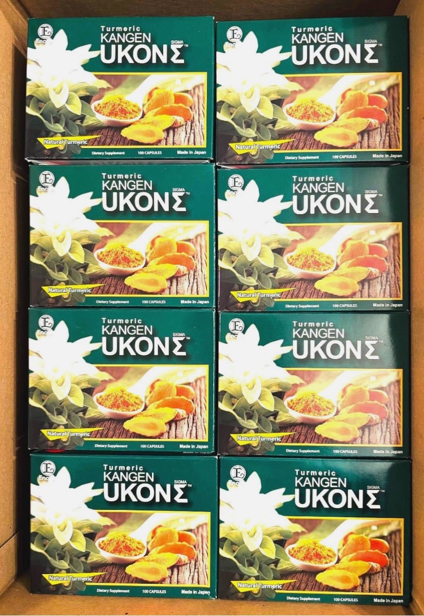 Lot Of 10 Enagic Turmeric Kangen Ukon Organic Multivitamins Vegeterian Capsules