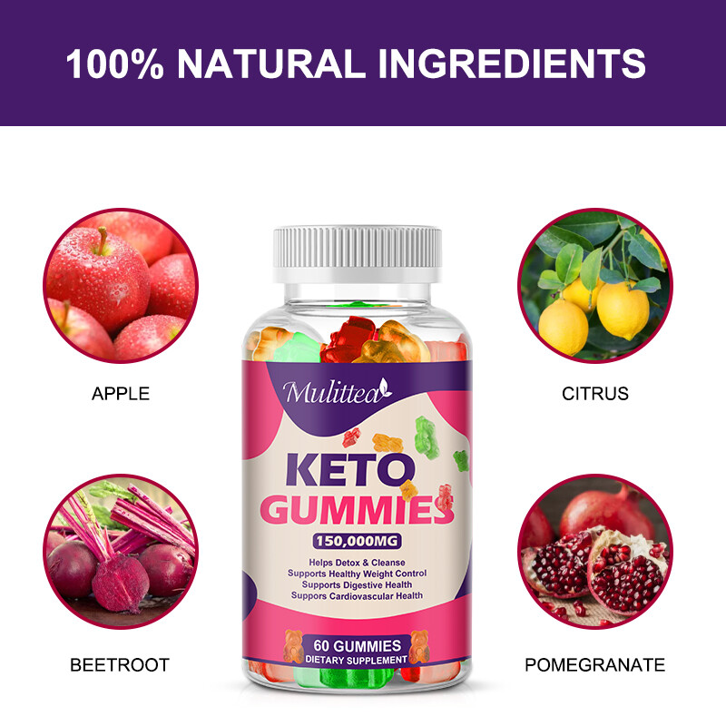Keto Weight Loss Gummies,Fat Burner,Appetite Suppressant Supplement 60 Capsules