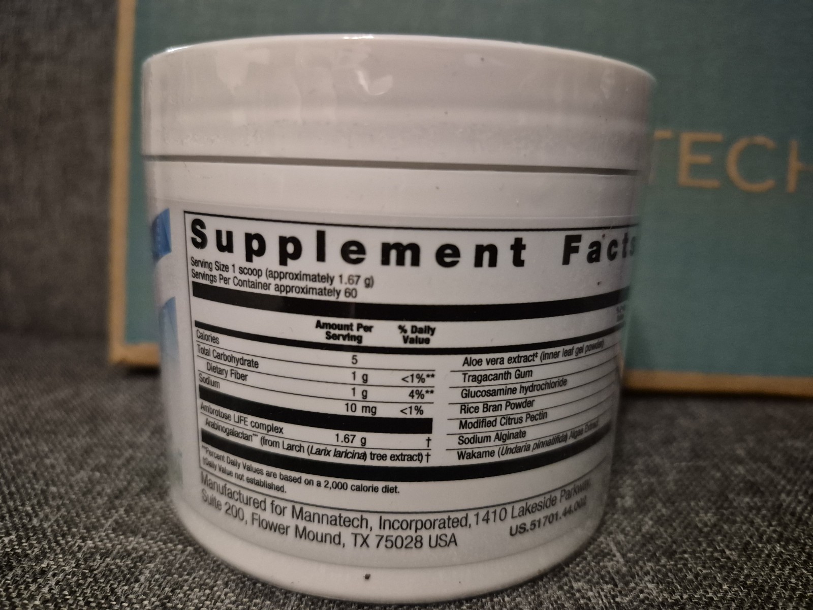 Mannatech Ambrotose LIFE Powder Dietary Supplement 3.5 oz MPN US-57107