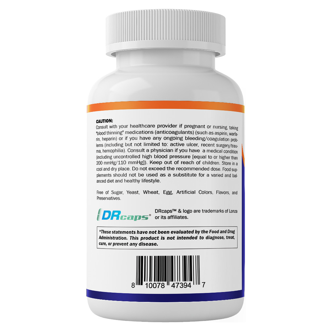 Vitamatic Serrapeptase 240,000 SPU Servings, 120 Delayed Released Capsules-2 Pac