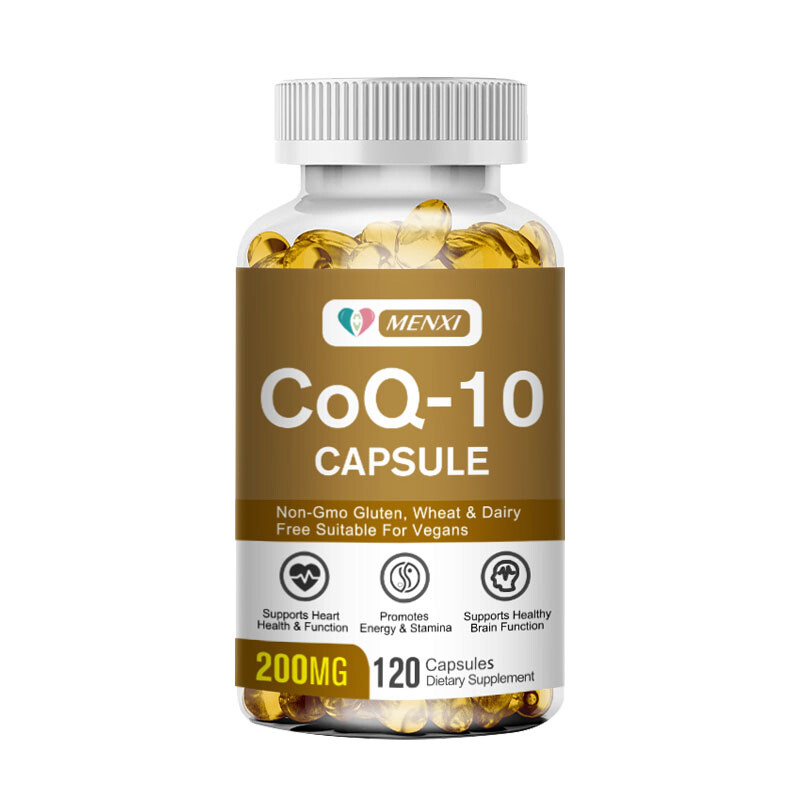 COQ 10 Coenzyme Q-10 Softgels – Heart Health Support, Increase Energy & Stamina