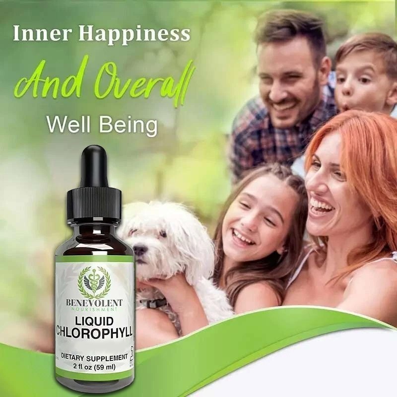 Benevolent Nourishment Revitalizing Chlorophyll Supplement Detox Boosts Immunity