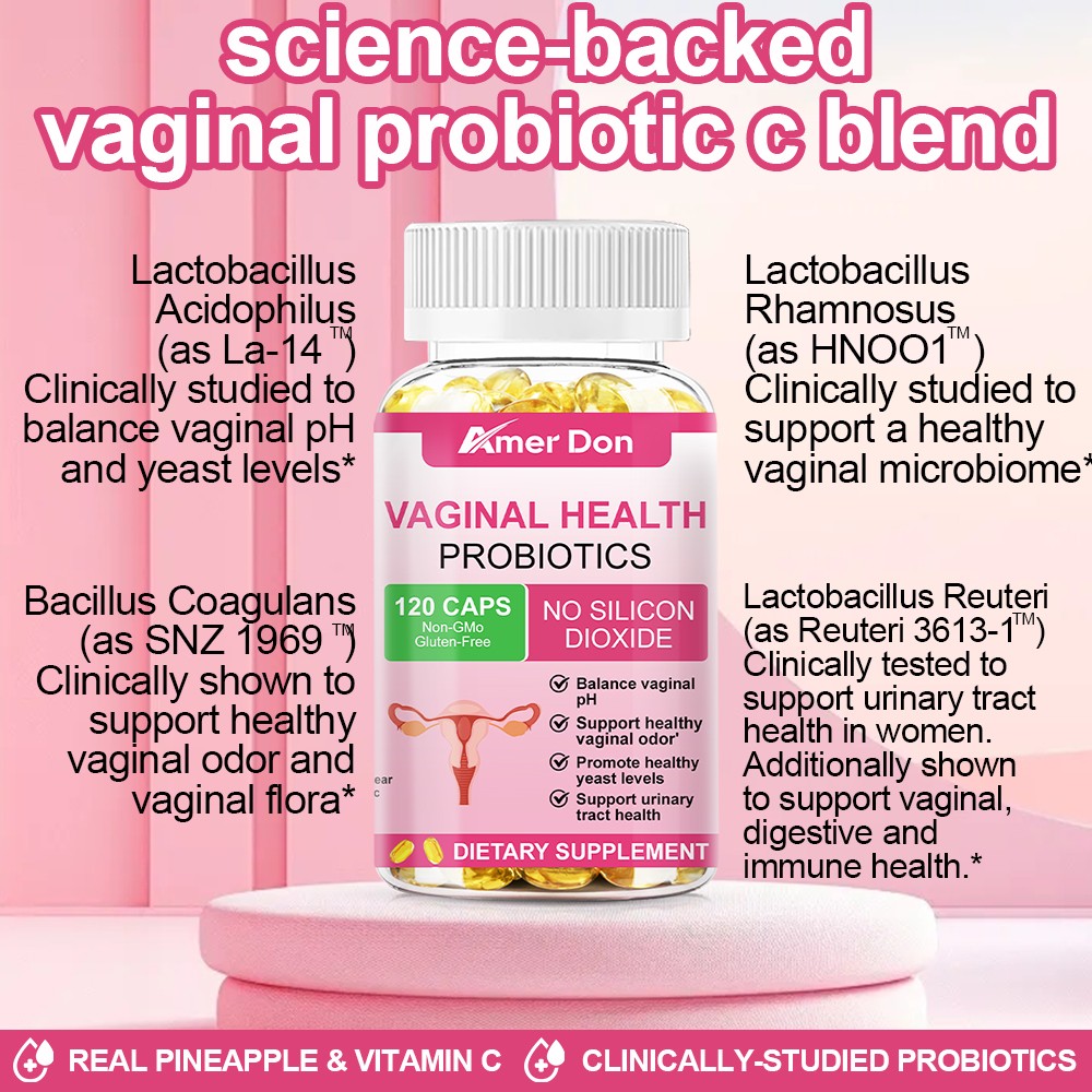 Vaginal Probiotics for Women Support For PH Balance & UTI Health, No Odor