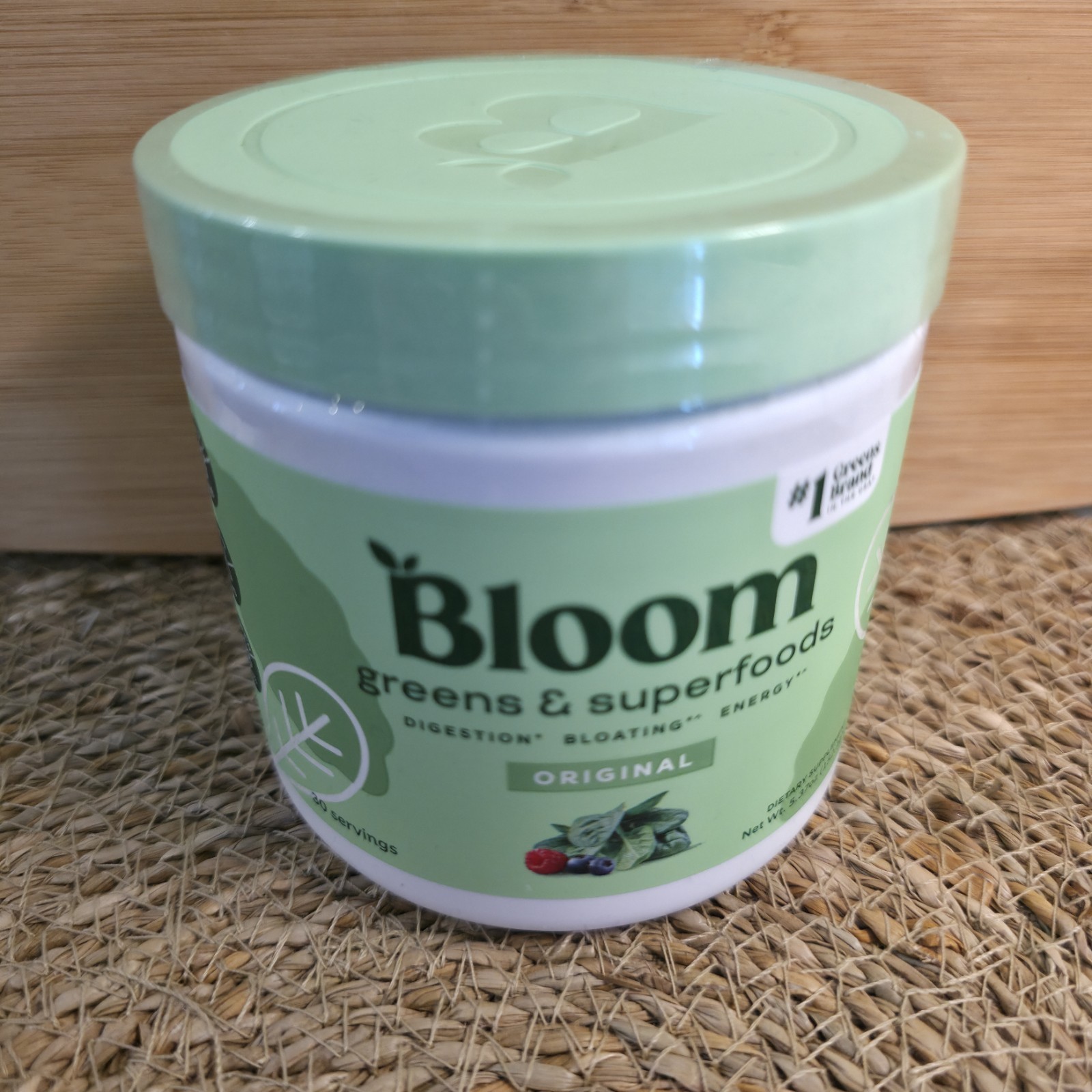 Bloom Greens and Superfoods Vitamin Powder New