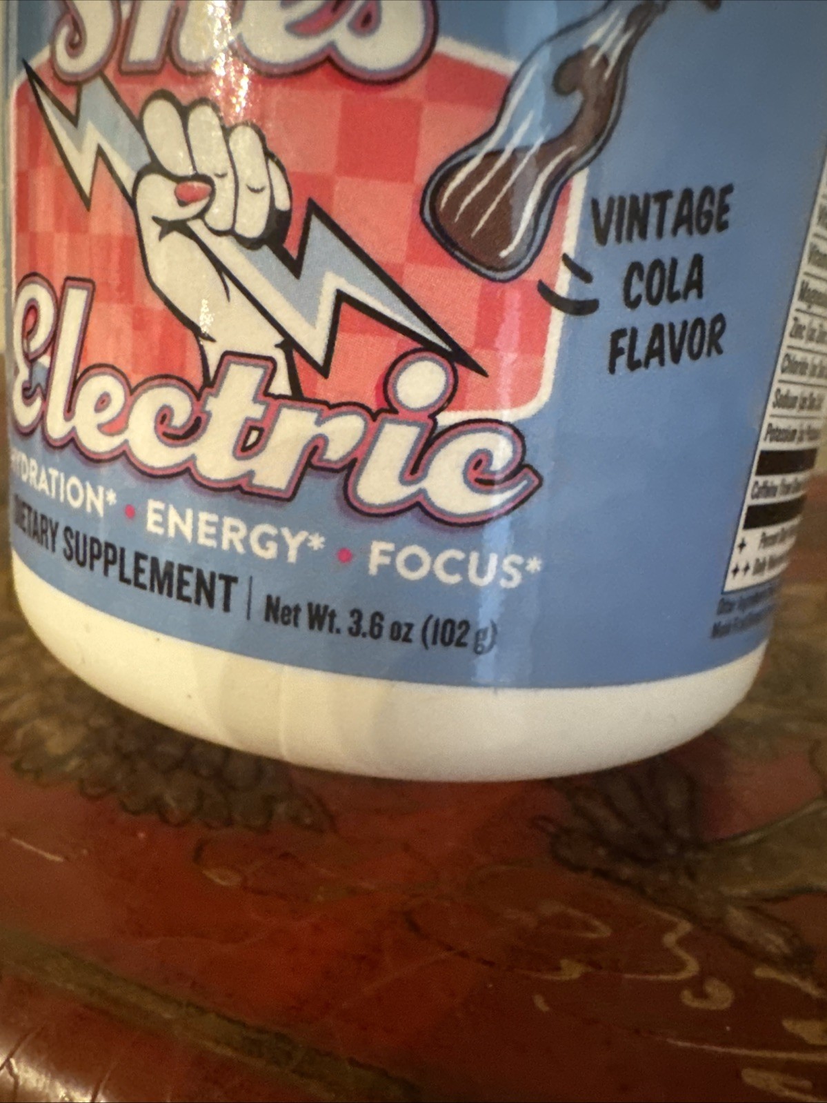 Legendairy Milk She’s Electric – Cola Energy Powder Clean Energy Hydration 3.6oz