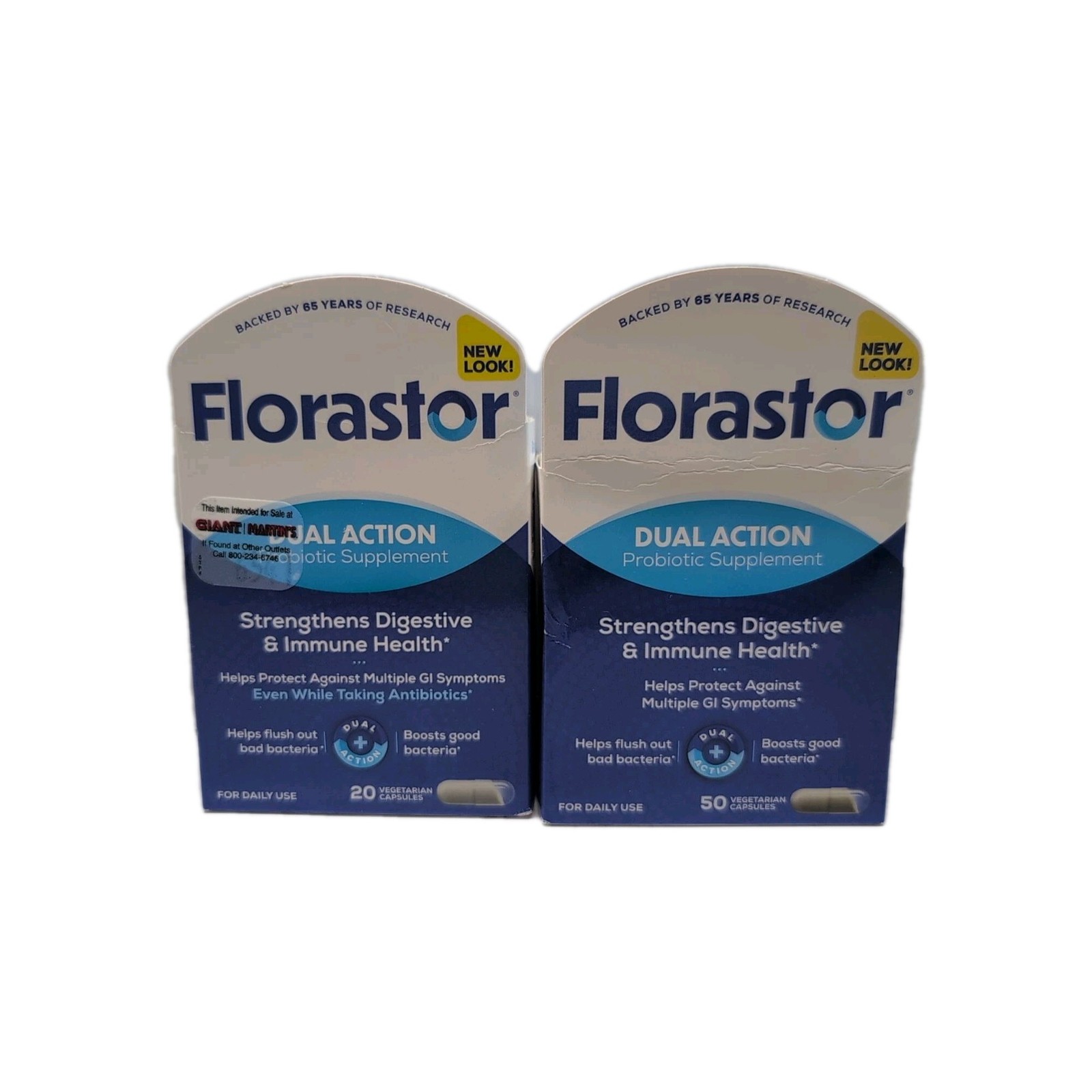 (2) Florastor Daily Probiotic Supplement – 70 Capsules Total Exp: 10/2026+