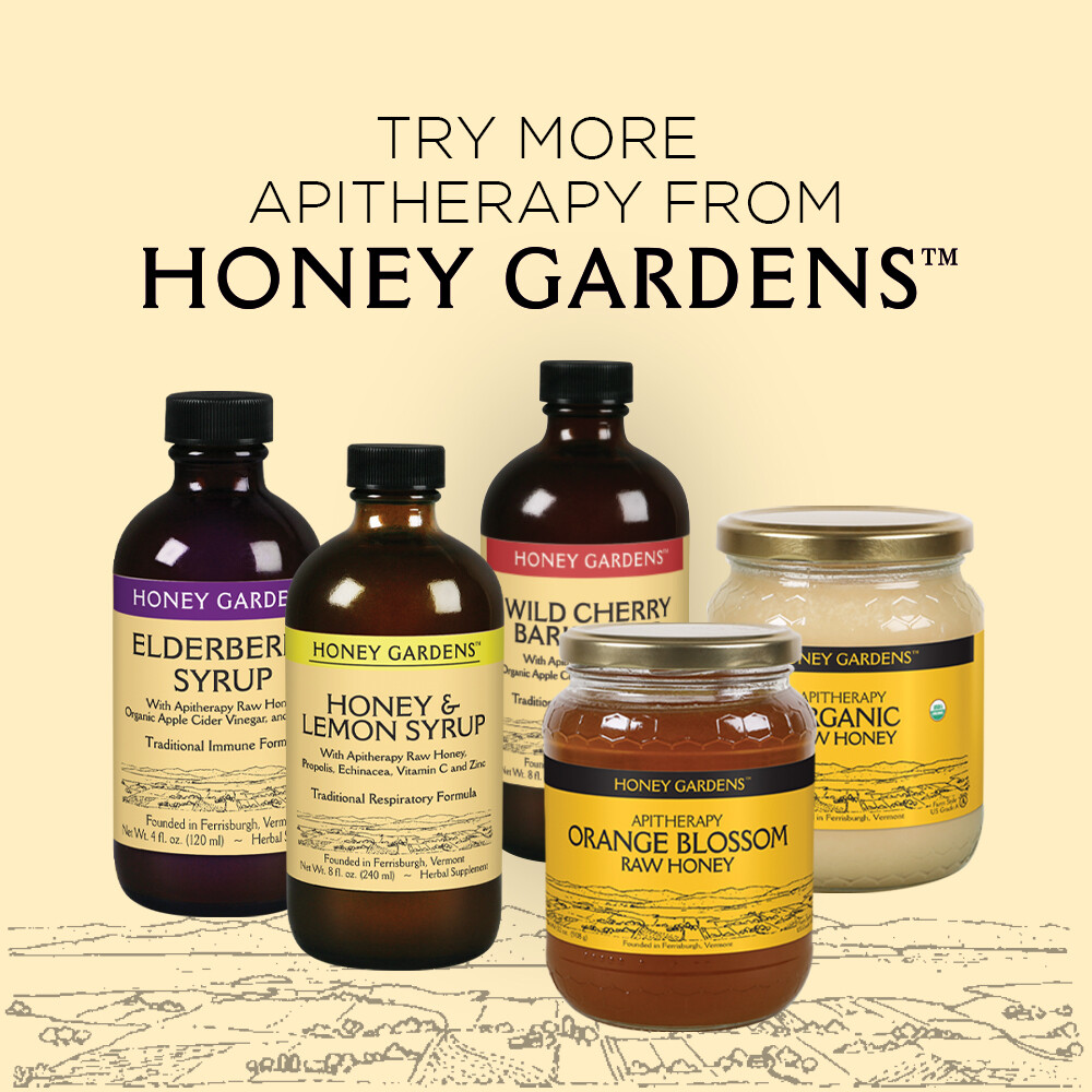 Honey Gardens Bee Propolis Throat Spray | 50 Servings, 1 Fl. Oz.