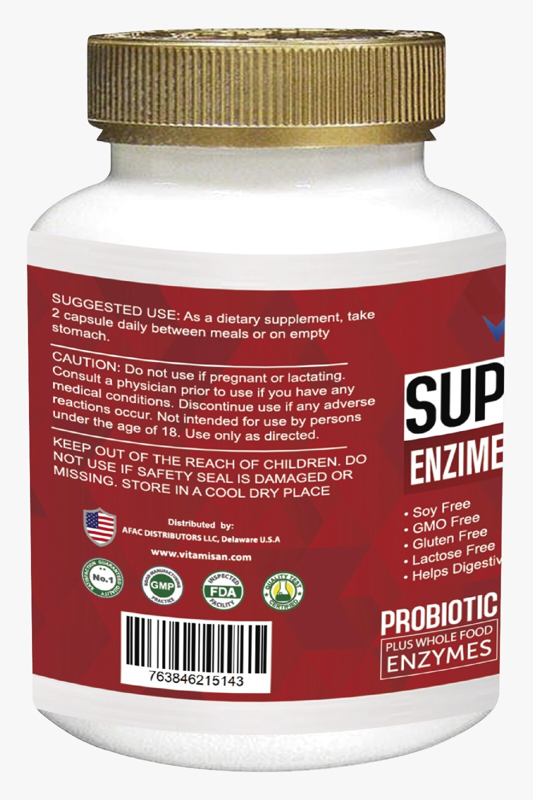 Sales Biliares Digestive Enzymes Pancreatin Enzimas Digestivas 100 caps