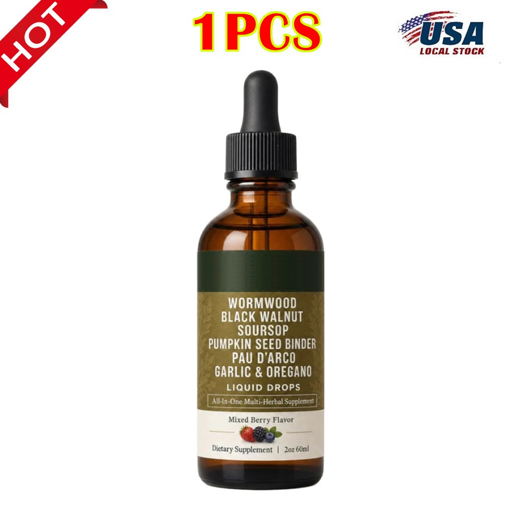 LUMVELLE Wild Harvested Wormwood Herbal Liquid Botanical Supplement Drops 1-5pcs