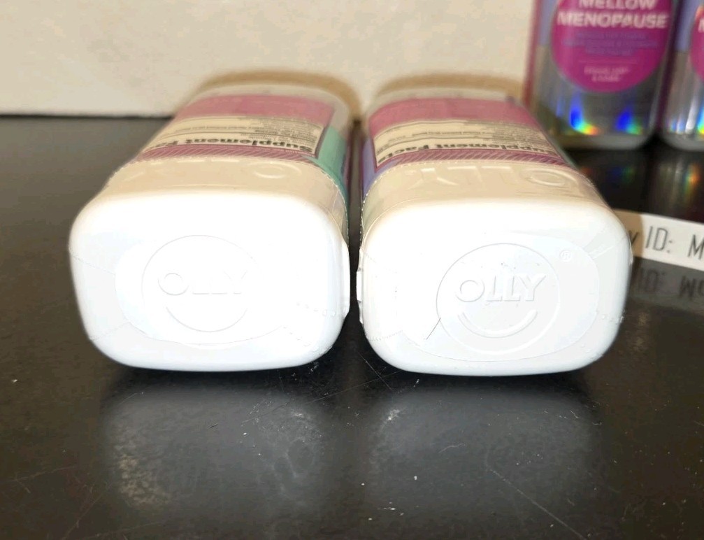 EXP 04/2027! 2 Lot (30ea) OLLY MELLOW MENOPAUSE 60 Capsules 2 Months Supply