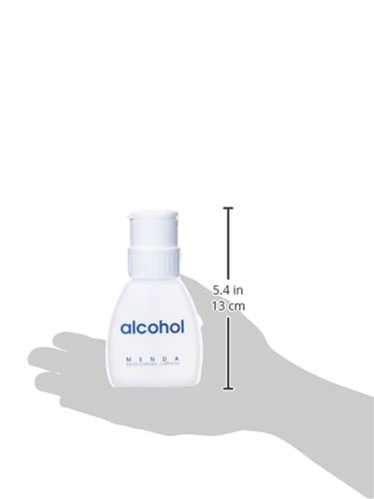 Menda Plastic Dispenser, White, 8 Ounce (Pack of 1) 8 Ounce (Pack of 1)