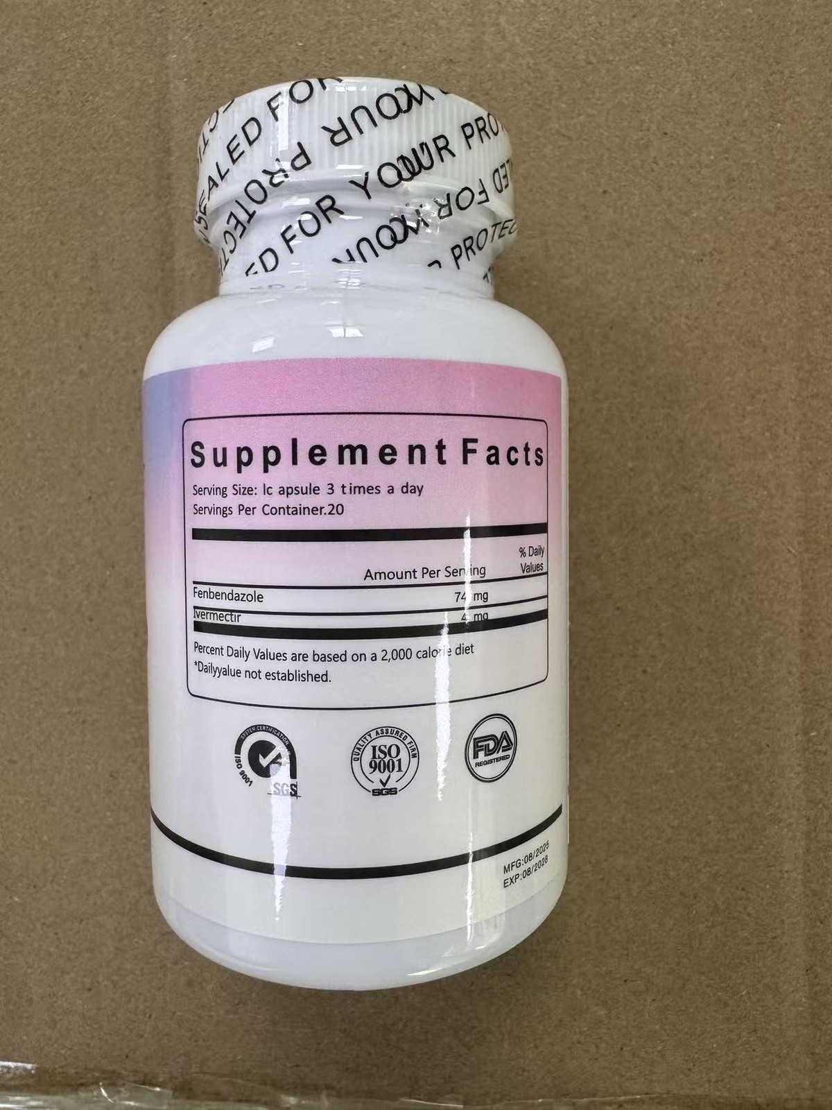 ParaPurge 3Pack Gut Cleanse Capsules Gut and Colon Immune Support Non – GMO 180c