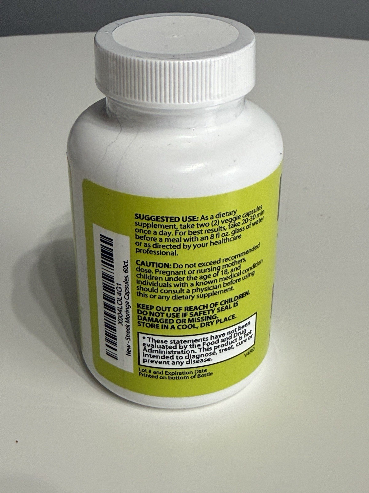 STREEK Moringa – 60 Capsules – EXP 04/2028