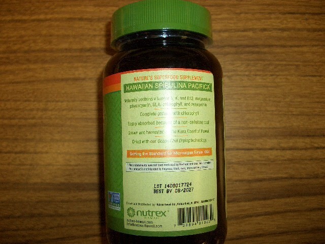 Pure Hawaiian Spirulina Powder 5 oz-Vegan-Boost Immunity & Cardiovascular 8/2027