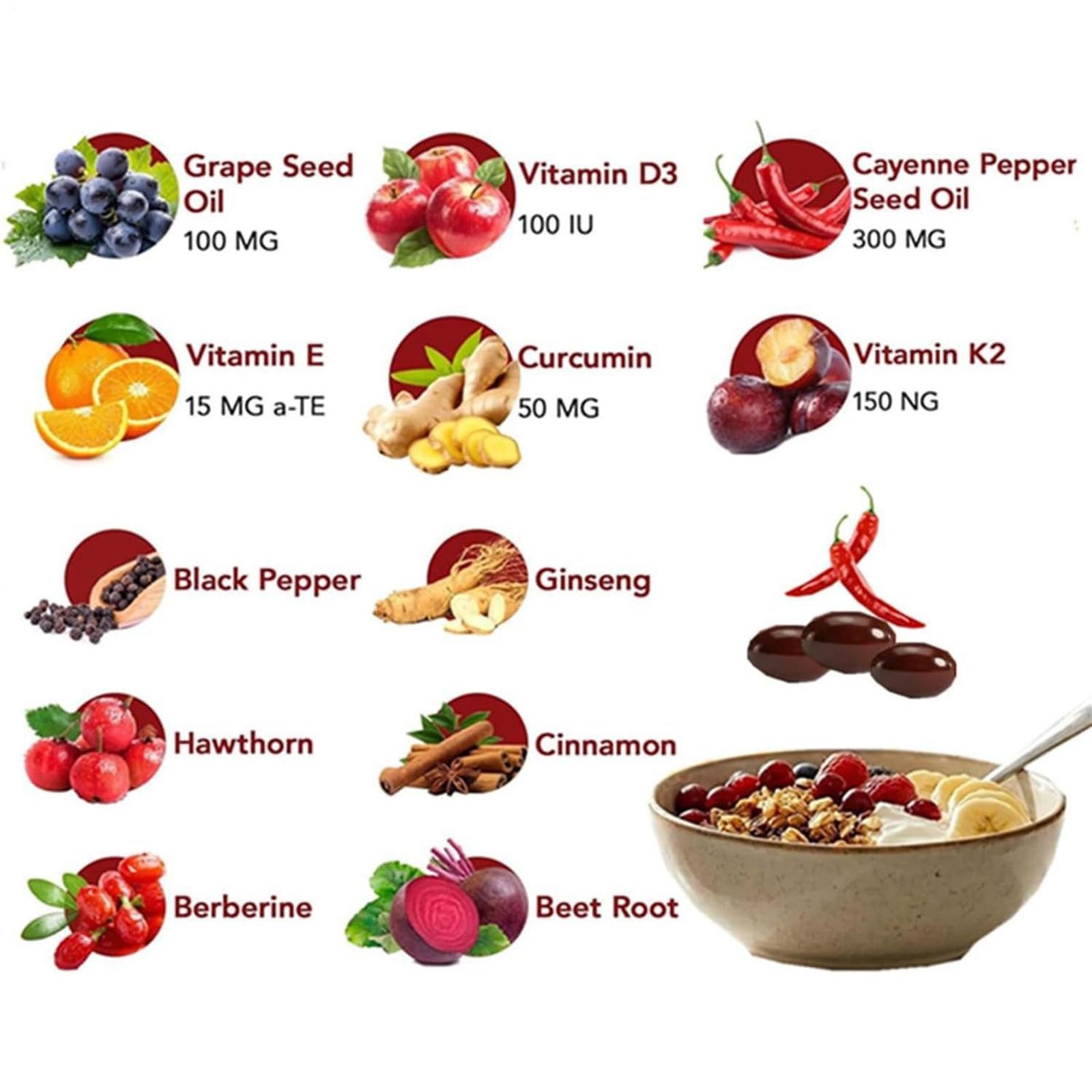 Cayenne Pepper Softgels – 240 Count, Boosts Everyday Energy & Vitality