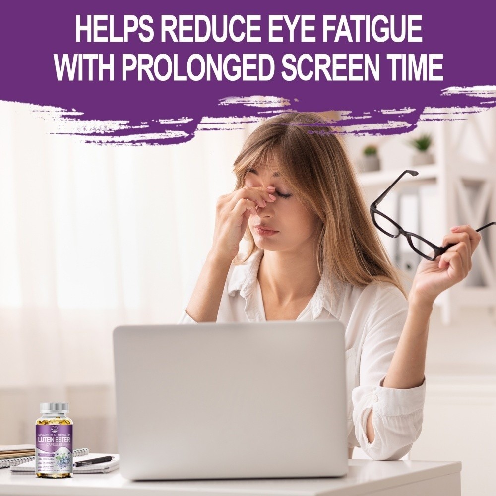 Lutein capsules help with retinal protection and anti-inflammatory effects 120pc