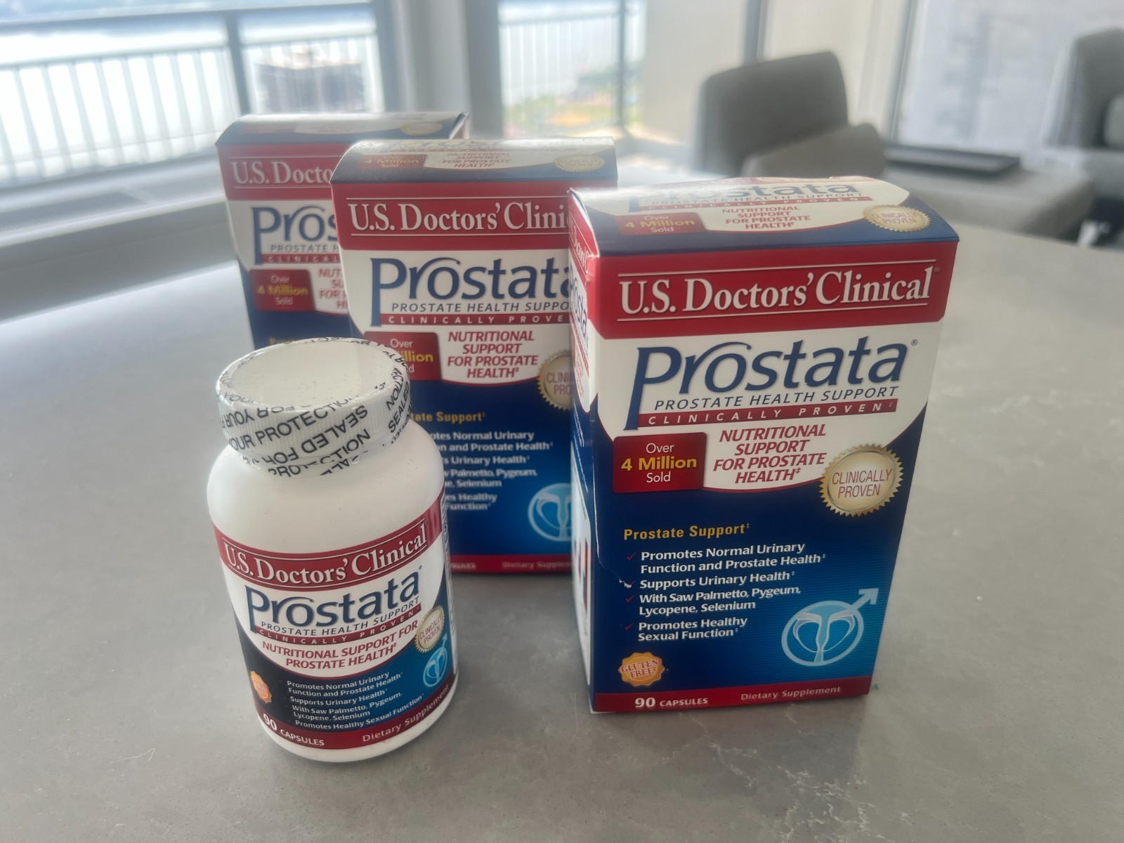 New U.S. Doctors’ Clinical PROSTATA – Lot of (4) 90 capsules – $120 Retail