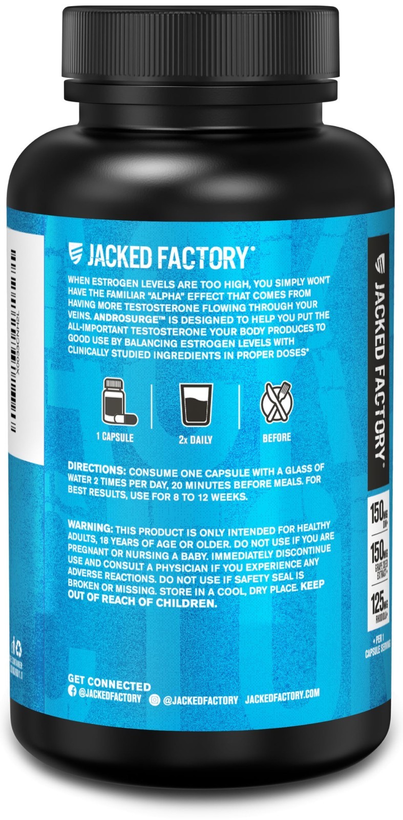 Natural Estrogen Blocker for Men – Vitality Booster & Metabolizer with Tongkat A
