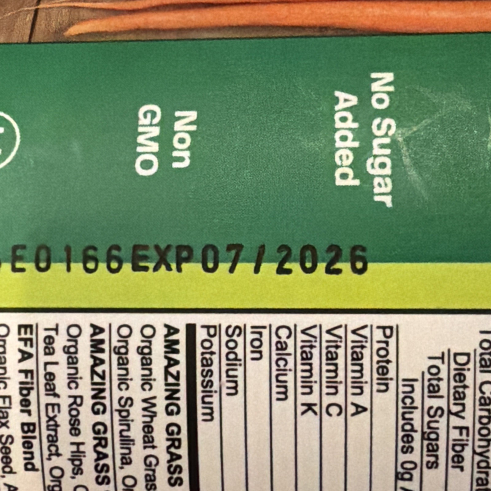 Amazing Grass Greens Blend Superfood the Original 8.5 oz 30 Servings 07/2026