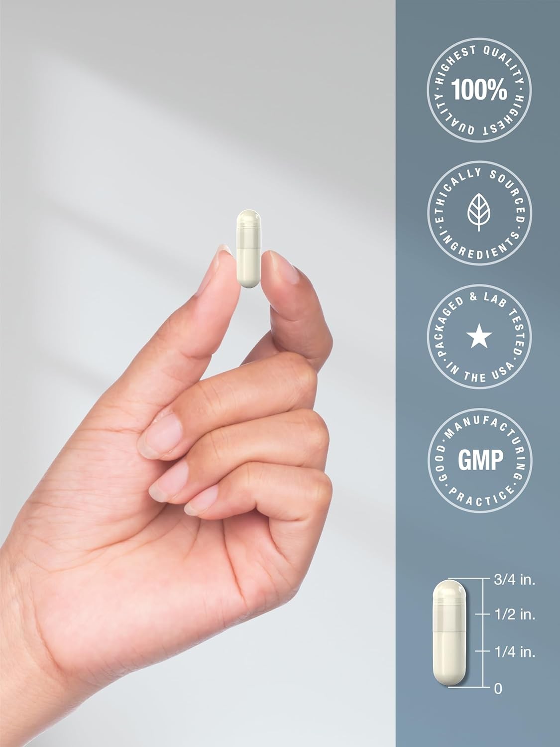 Lithium Orotate 130mg | 180 Capsules | 5mg Elemental Lithium | by Horbaach
