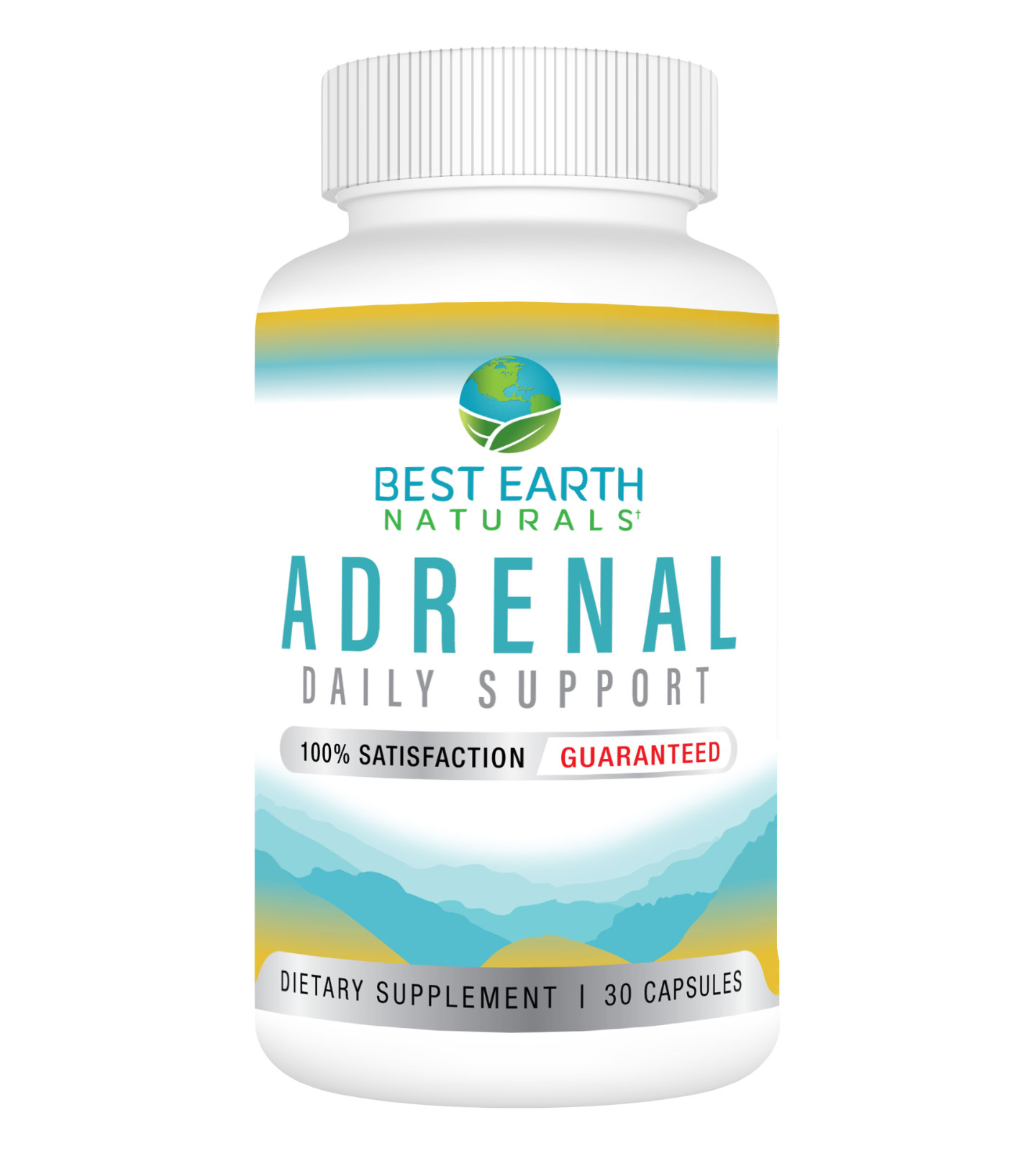 Adrenal Support Cortisol Energy Management Supplement by Best Earth Naturals