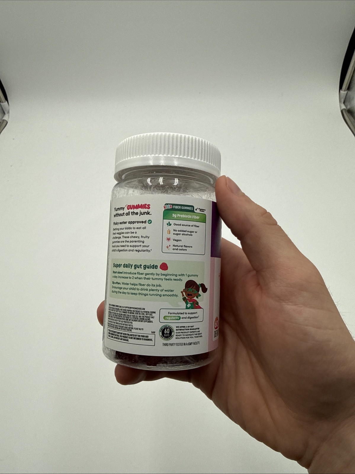 Physician’s Choice Kids Fiber Gummies – Raspberry Lemonade
