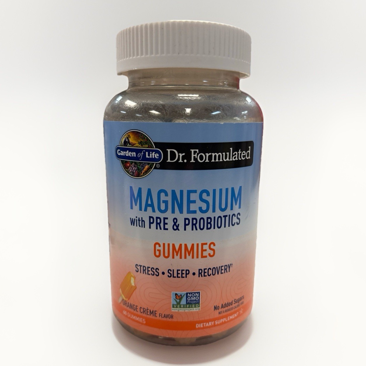 Dr. Formulated Magnesium with Pre and Probiotics Orange Crème 60ct BB: 06/2026