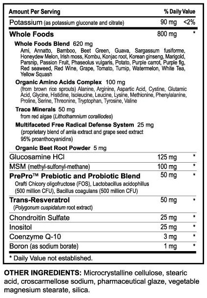 Beyond Tangy Tangerine 2.5 Tablets (BTT) by Youngevity, Wallach, Glidden