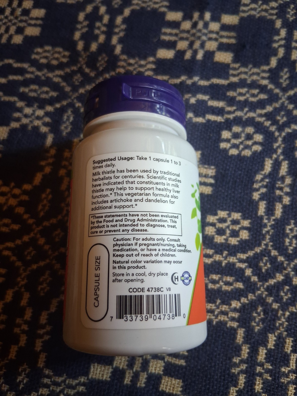 NOW Milk Thistle Extract (300 mg Veg Caps)