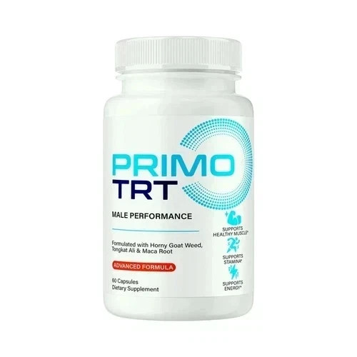 Primo TRT Pills for Men, PrimoTRT Supports Mens Health 60 Capsules | Pack of 1
