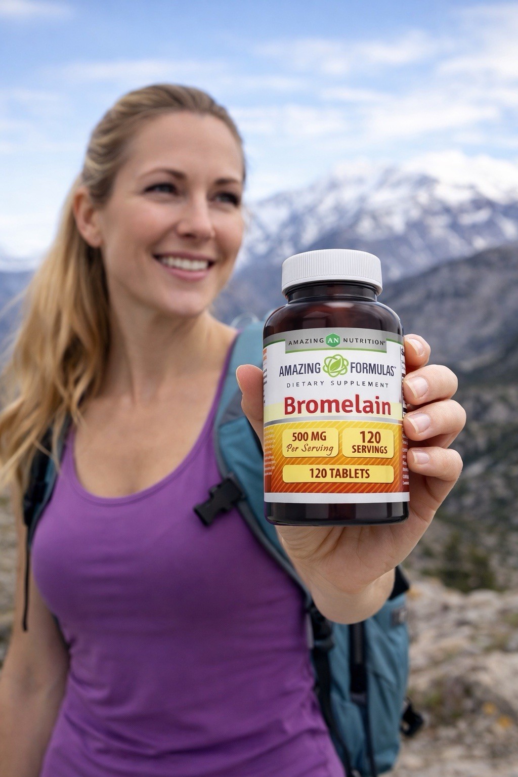 Bromelain 500mg “2 Pack “240 Tablets Digestive Enzyme Immune Support