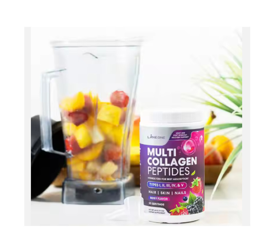 Collagen Peptides Powder for Women Hydrolyzed Collagen Protein Types