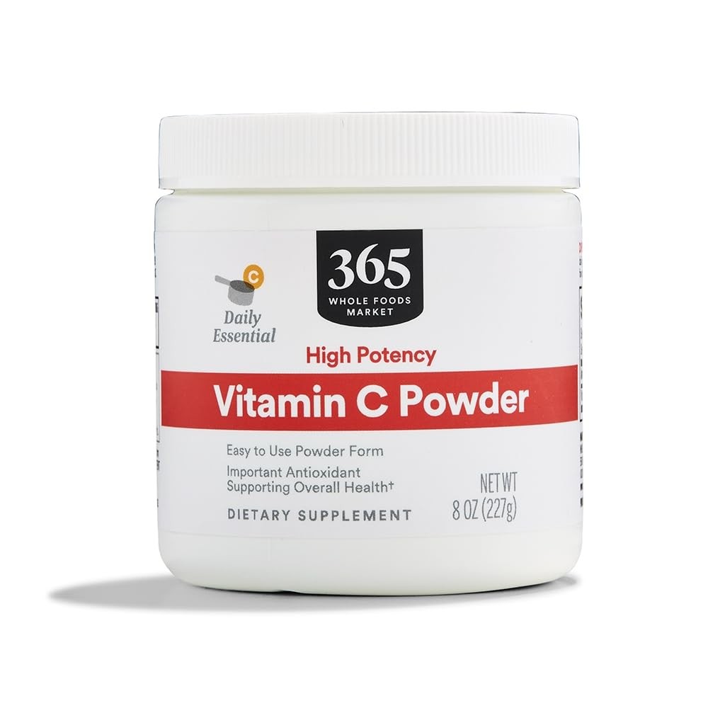 365 by Whole Foods Market, High Potency Vitamin C Powder, 8 Ounce (Pack of 1)