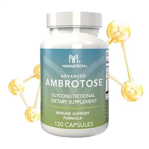 Advanced Mannatech Ambrotose Capsules 120 Count | Dietary Supplement