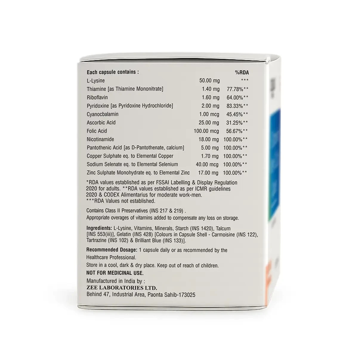 E Vitazem 400 Vitamin E Softgel Capsule | For Healthy Skin, Hair & Cells 100 Tab