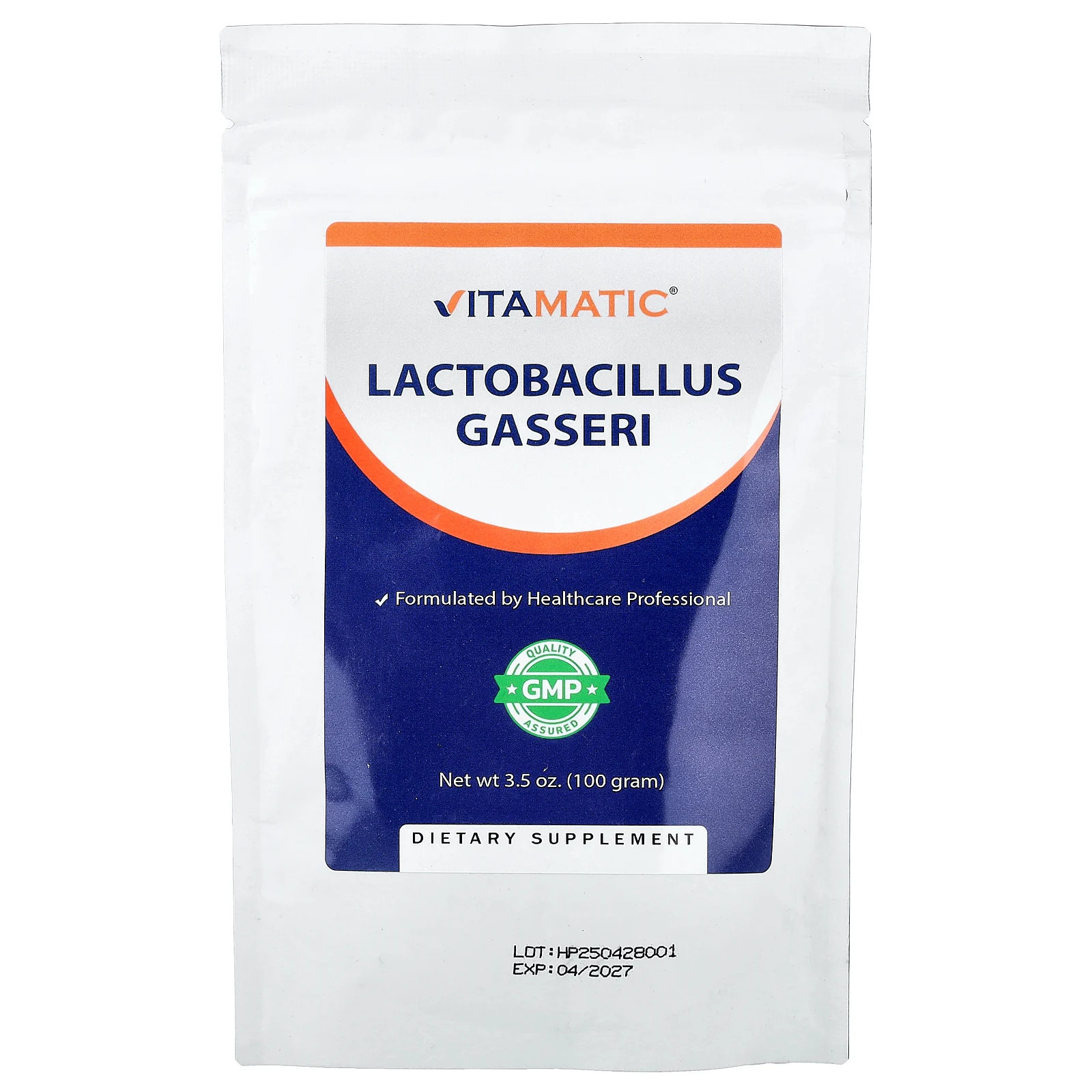 Lactobacillus Gasseri, 3.5 oz (100 g)