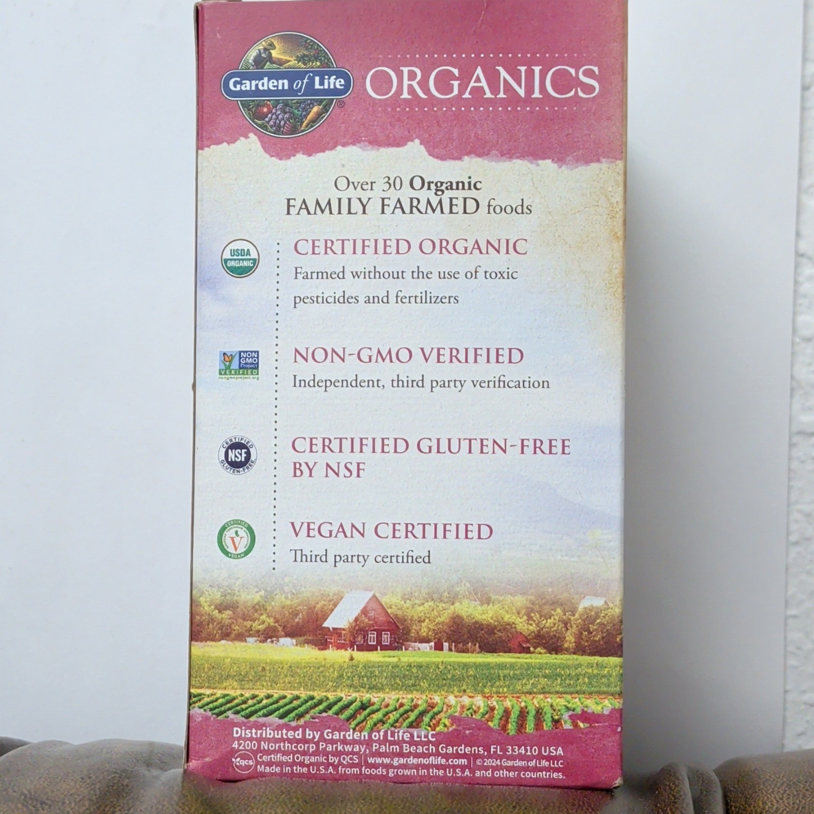 Garden of Life Women’s Multi 40+ Multivitamin 120 Vegan Tablets Organic, Non-GMO